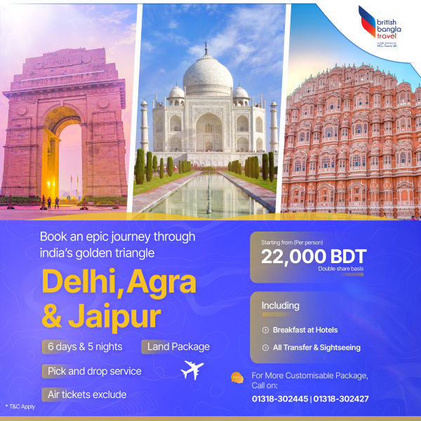 Delhi, Agra & Jaipur